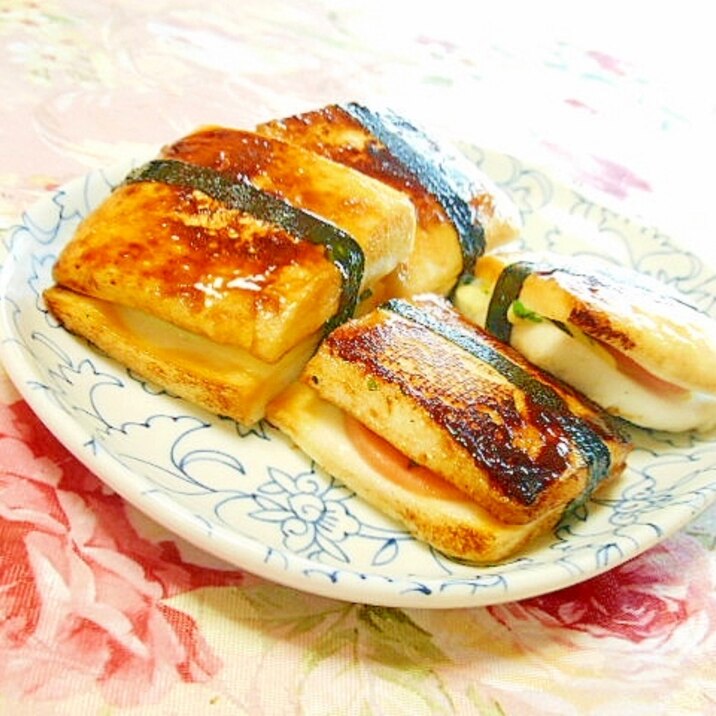 はんぺんｄｅ❤お魚バーグと大葉チーズの挟み焼き❤